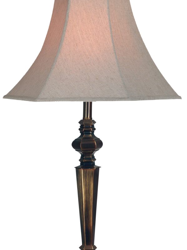 Klassisk Bordlampe Bronse